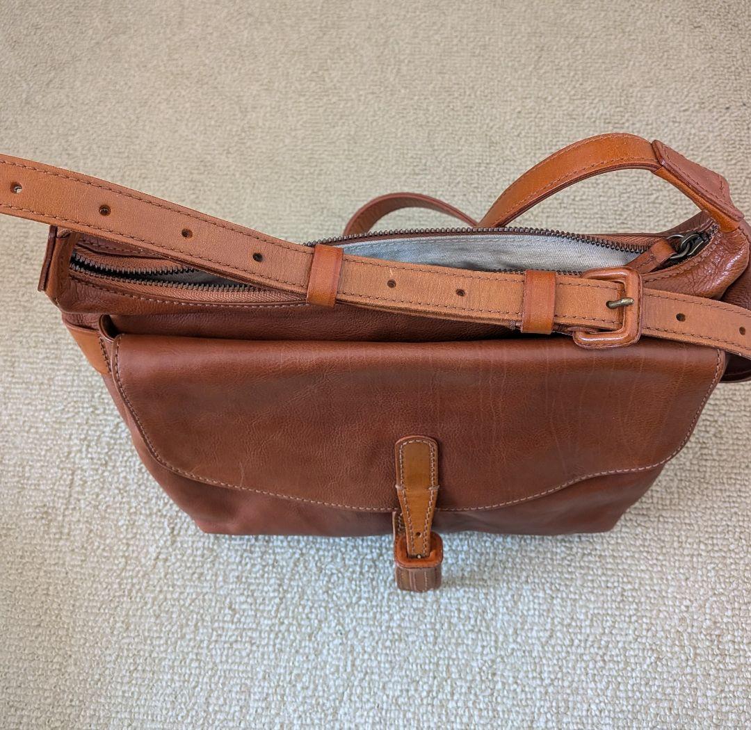 genten　ゲンテン　ショルダーバッグ　本革