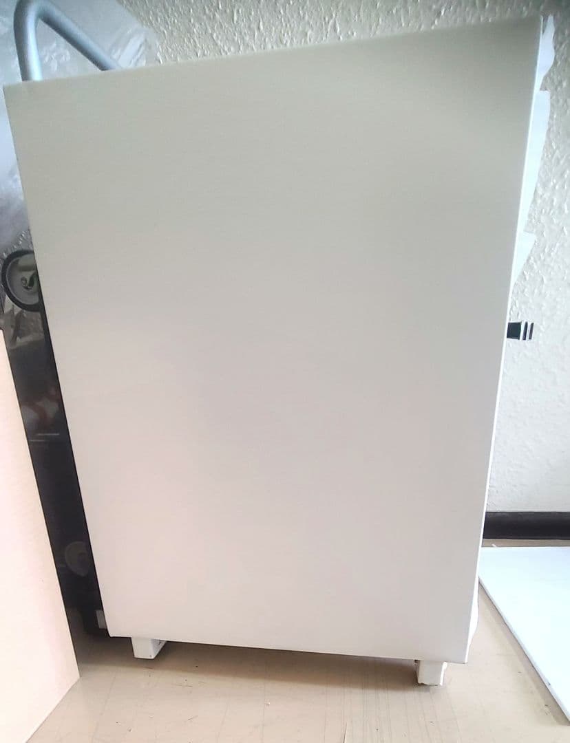 値下げ【新品未使用】井上金庫　ダイヤル式金庫　ホワイト　PHDI-100D