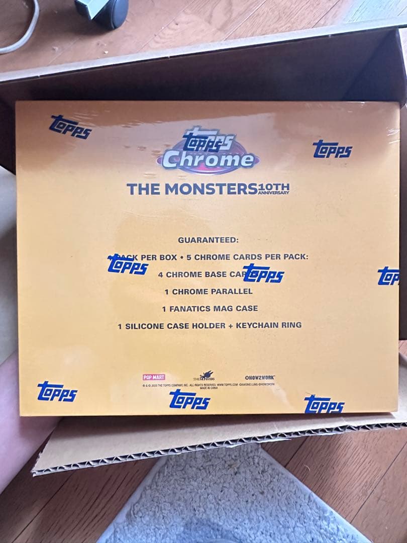 新品未開封Topps Chrome 10周年記念ボック ス ラブブ2BOX