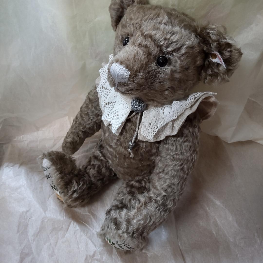 シュタイフ　テディベア　silberdistel　アンティーク風　ビンテージ調