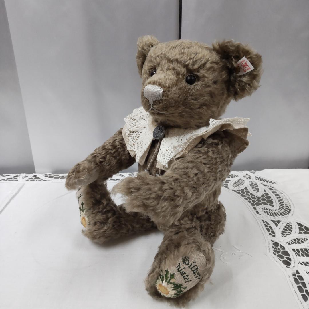 シュタイフ　テディベア　silberdistel　アンティーク風　ビンテージ調