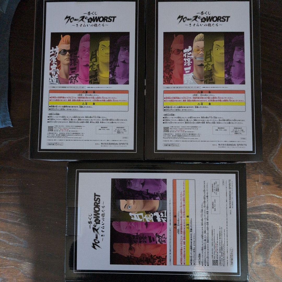 一番くじ　クローズ　A賞.B賞.C賞.D賞