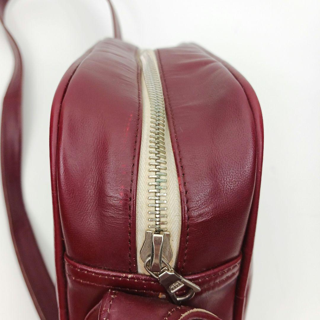✨良品✨クレージュ ヴィンテージ ショルダーバック ワインレッド