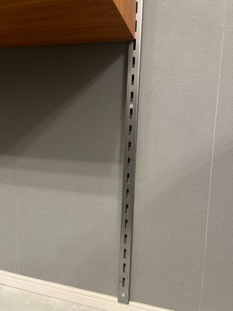 カイクリスチャンセン　ウォールシステム　シェルフ　チーク在宅　北欧ヴィンテージ