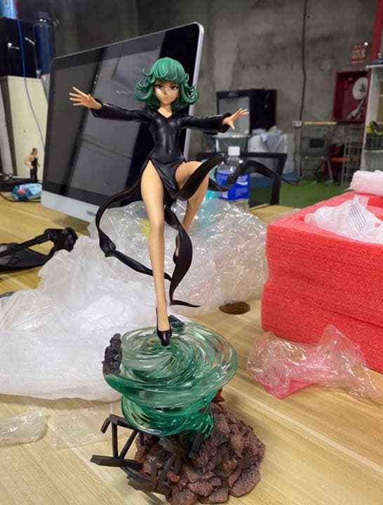 ワンパンマン タツマキ ガレージキット ガレキ スタチュー ①