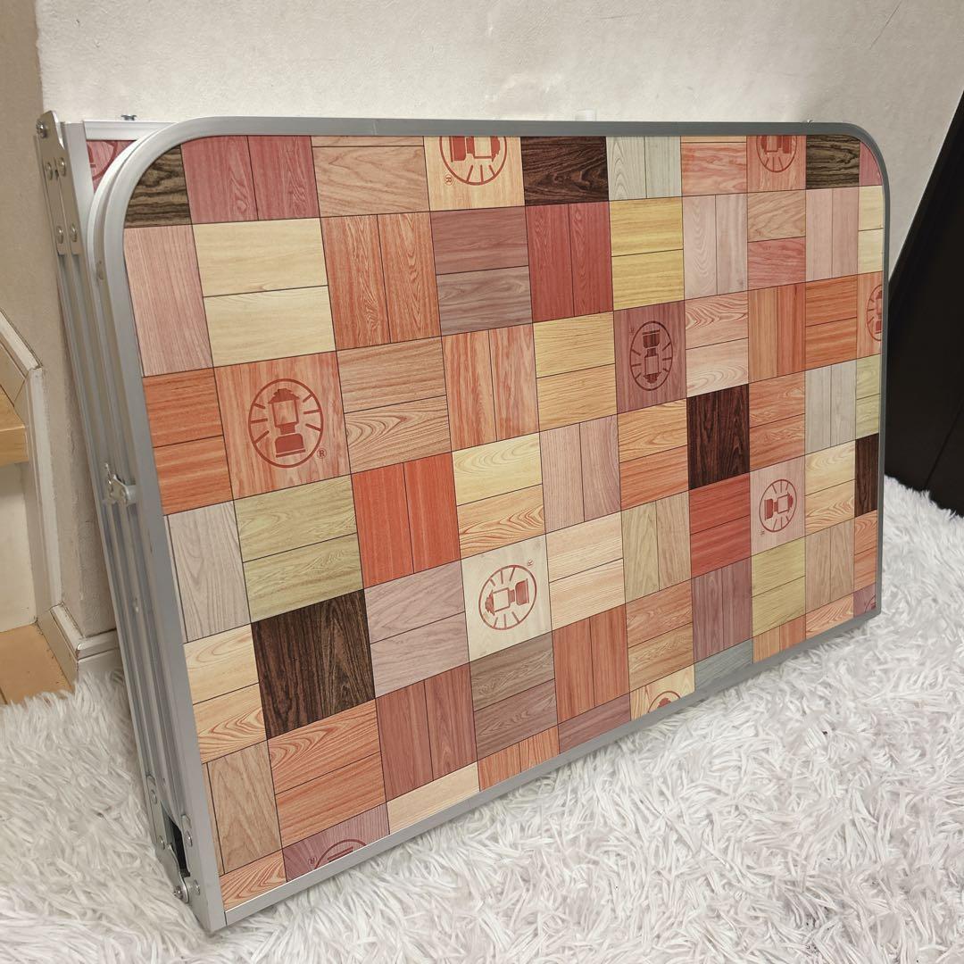 コールマン ナチュラルモザイクリビングテーブル　140 3つ折り