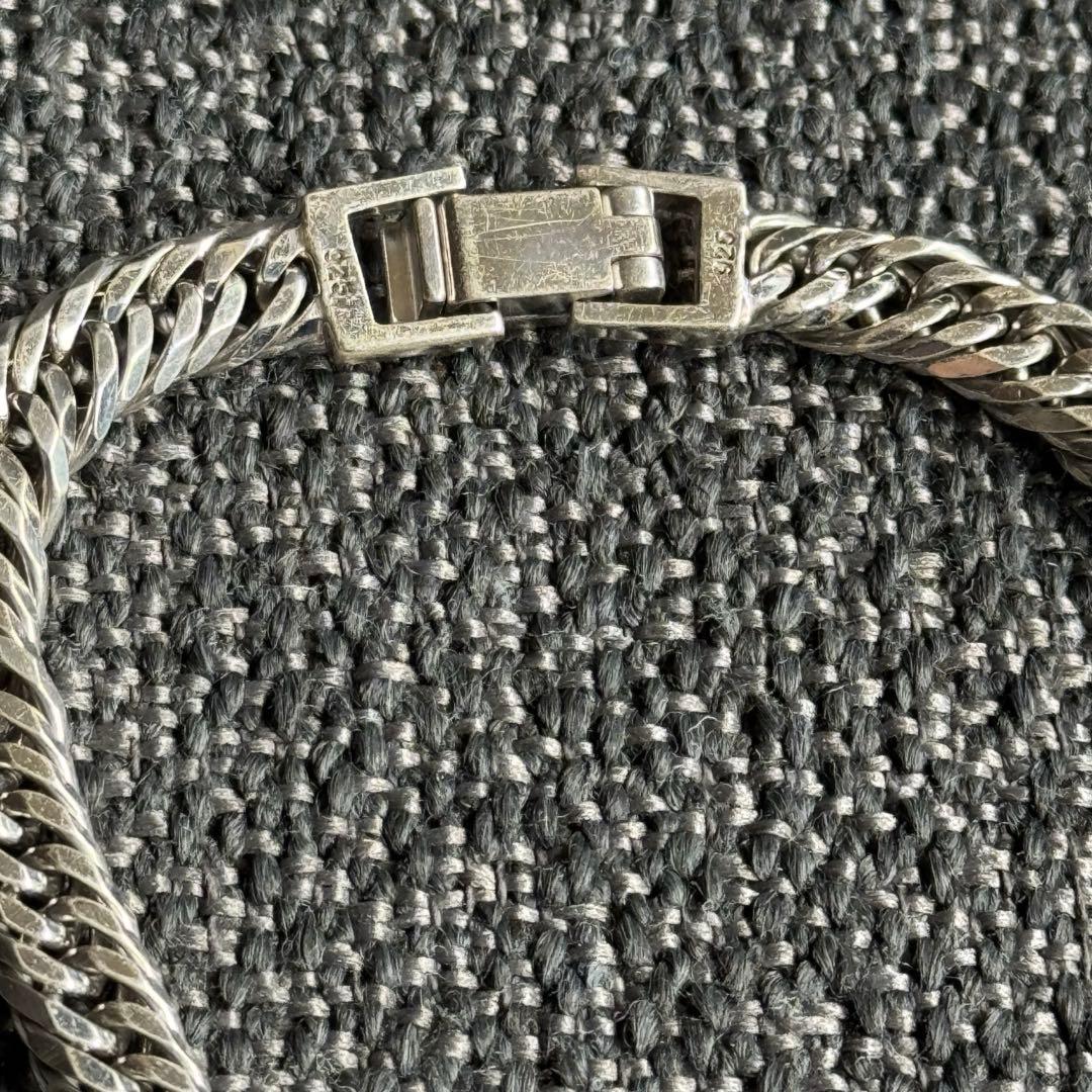 シルバー925 喜平 12面 トリプル ブレスレット