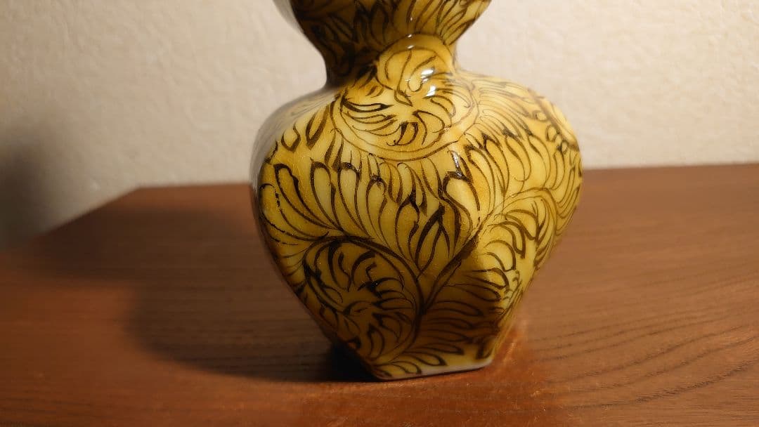 古九谷　九谷焼　花入　徳利　１客