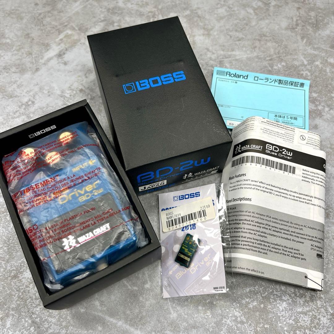 BOSS Blues D BD-2w 技 Waza Craft