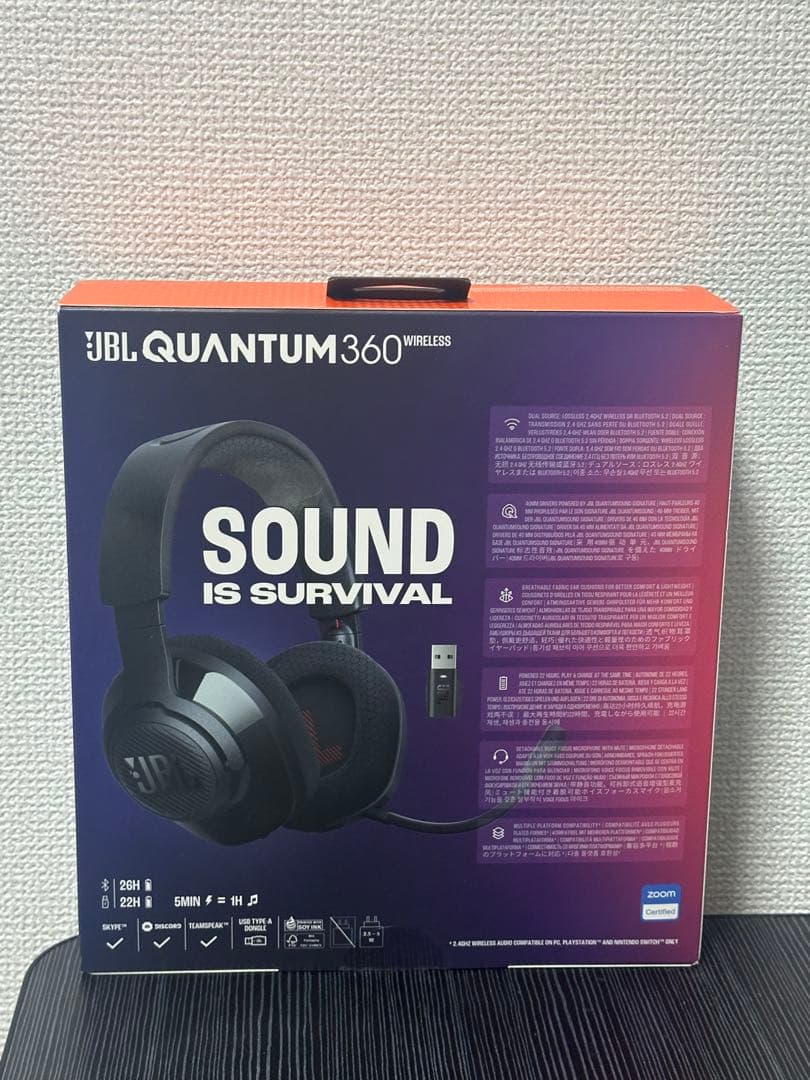 JBL QUANTUM 360 WIRELESS ゲーミングヘッドセット