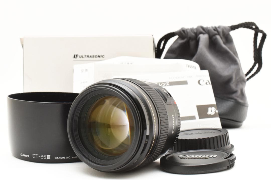 【ほぼ未使用】CANON キャノン EF 85mm F/1.8 USM レンズ