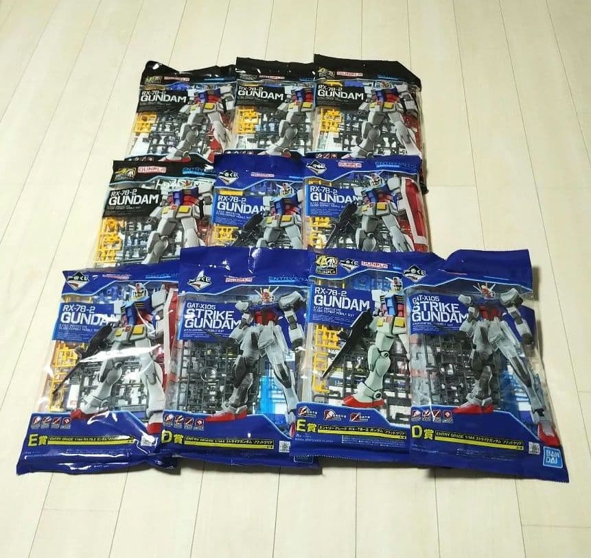 ガンダム　ガンプラ　一番くじ　ENTRY GRADE　10個セット