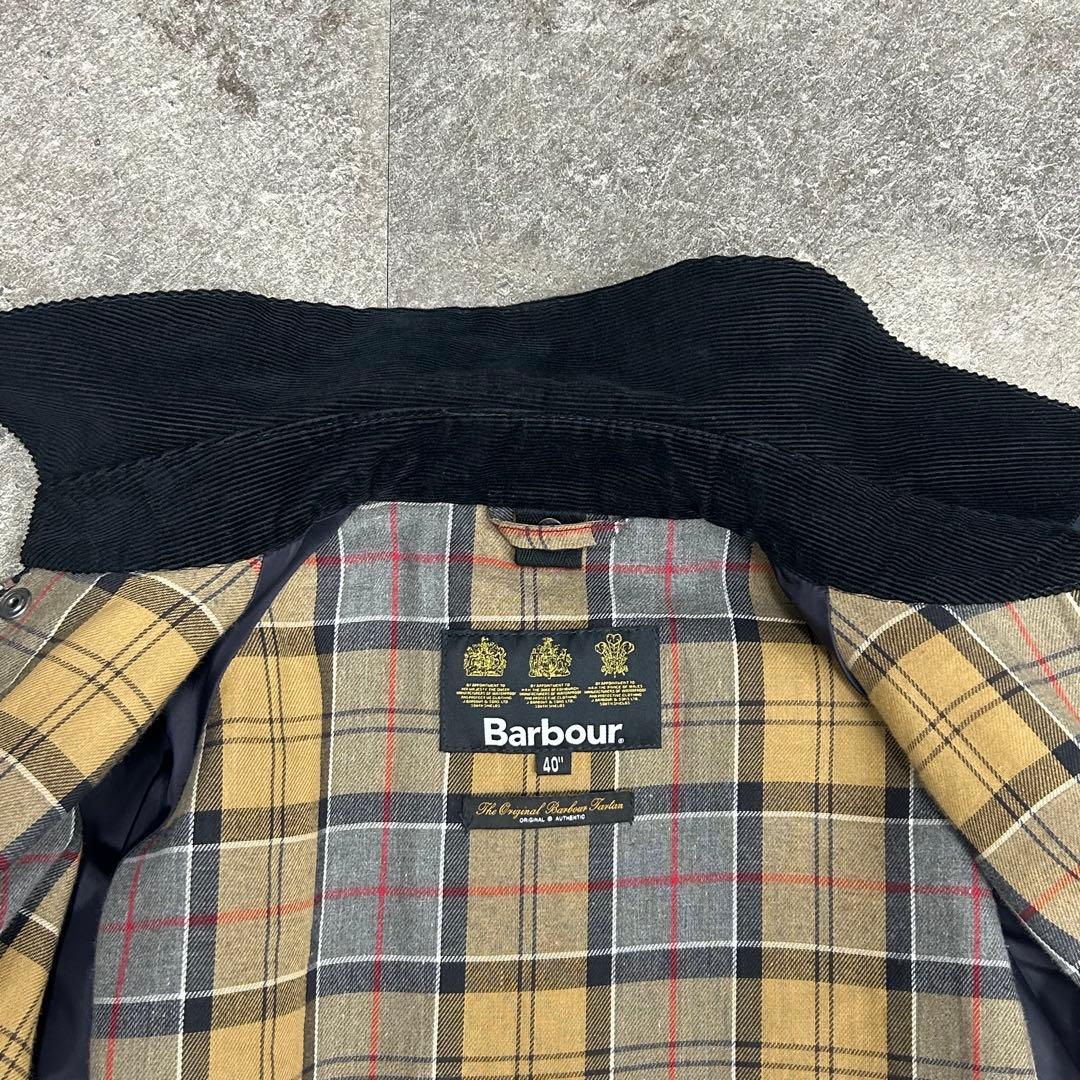 Barbour BEDALE SL 2LAYER ネイビー 40 ブルガリア製
