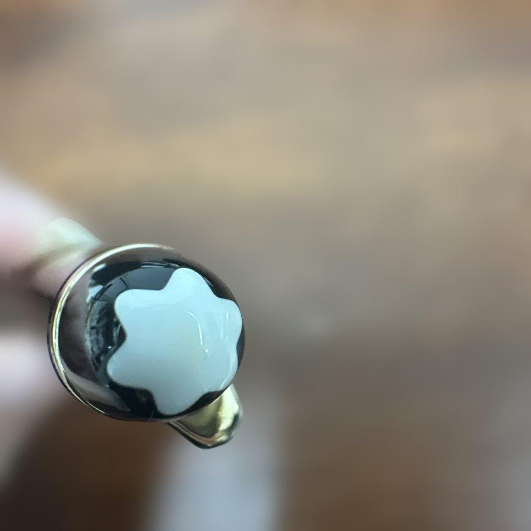 ★良品★モンブラン164Gクラシック黒金ボールペン ケース付