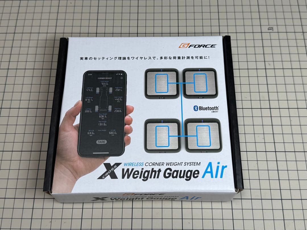 ガ*ツ様 X Weight Gauge Air コーナーウェイト測定システム 4