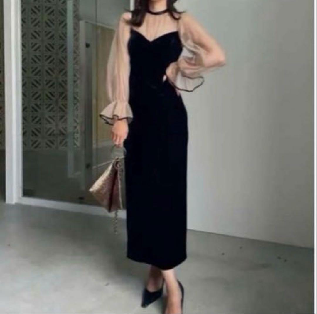 アメリヴィンテージ MANY WAY AIRY VEIL DRESS 最終値下げ