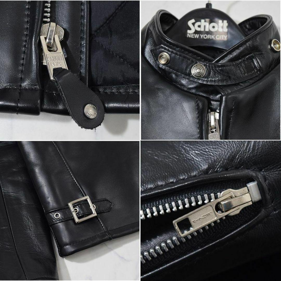 レア！Schott 641HH ホースハイド シングルライダース ショット 本革