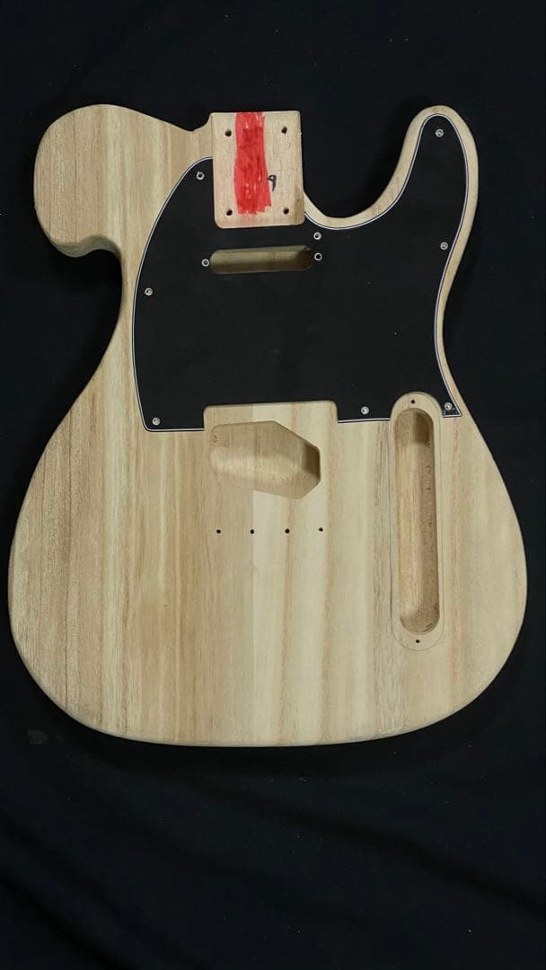 新品DIYオリジナルテレキャスタータイプ オコウメボディー