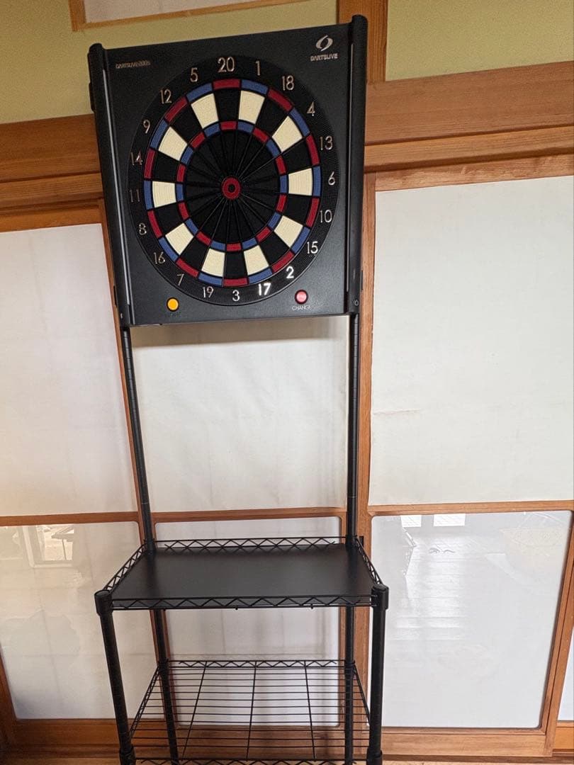 ダーツ　スタンド　ラック　ブラック