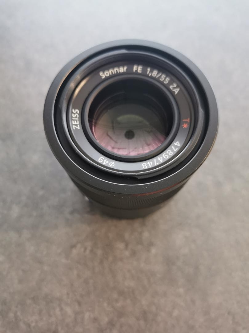 【美品】SONY　FE55mm F1.8ZA