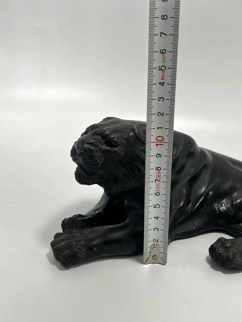 極上 古銅獅子　重さ：約2748g