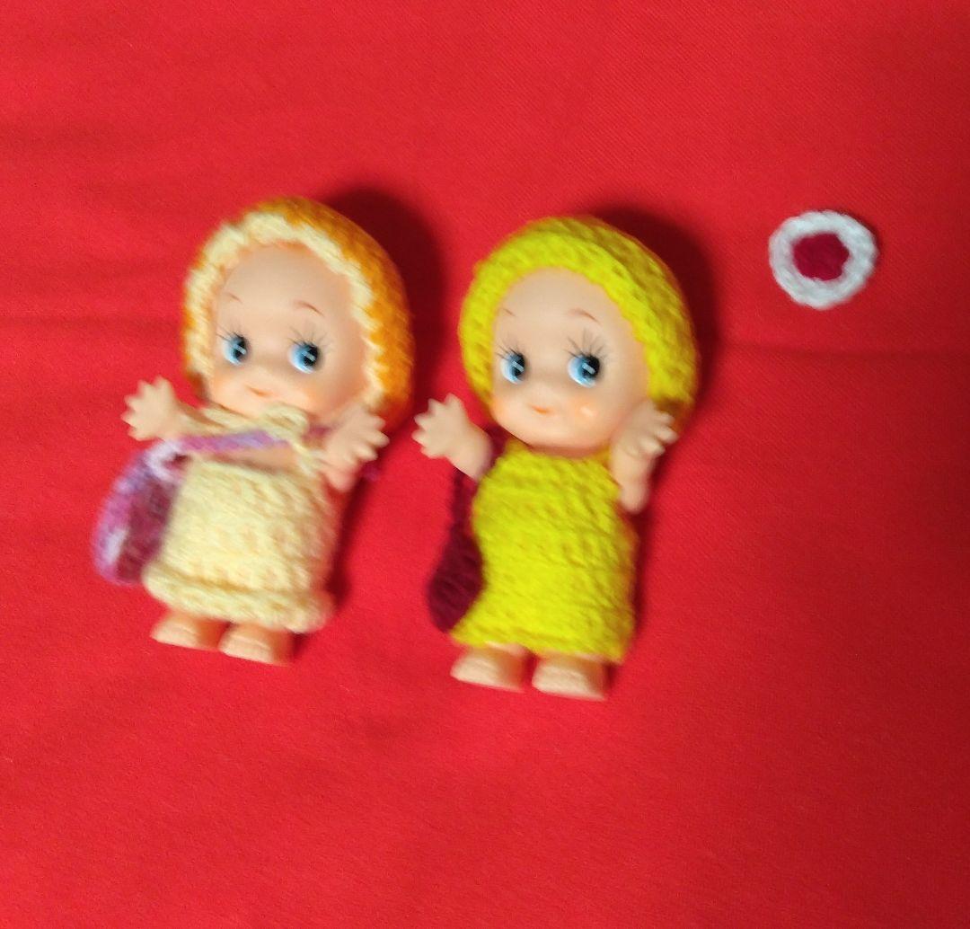 値下げ　新品　日本製　キューピー人形　洋服手編み　15cm   まとめ売り