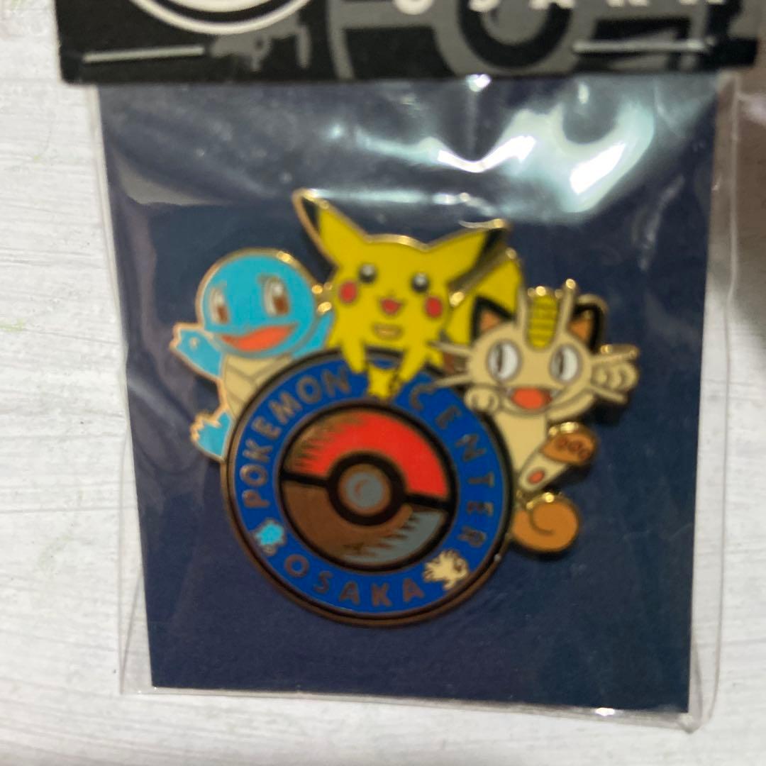 ポケモンセンター限定　初期　TOKYO OSAKA ロゴピンズ　未開封