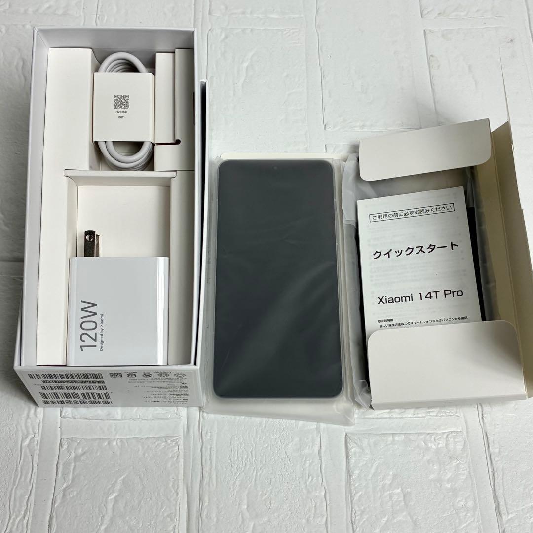【新品】Xiaomi 14T Pro チタングレー 256GB SIMフリー
