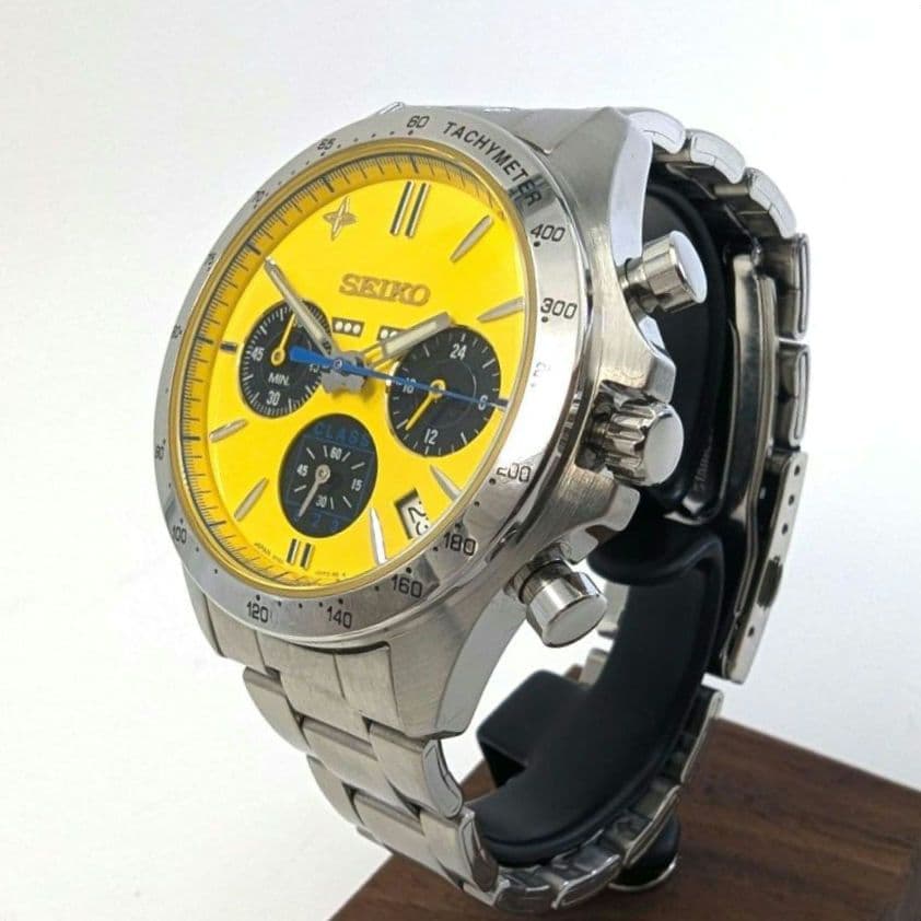 【美品 新品電池交換済】SEIKO ドクターイエロー CLASS923
