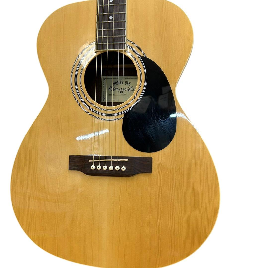 比較的きれいです‼️HONEY BEE アコースティックギター F-15N