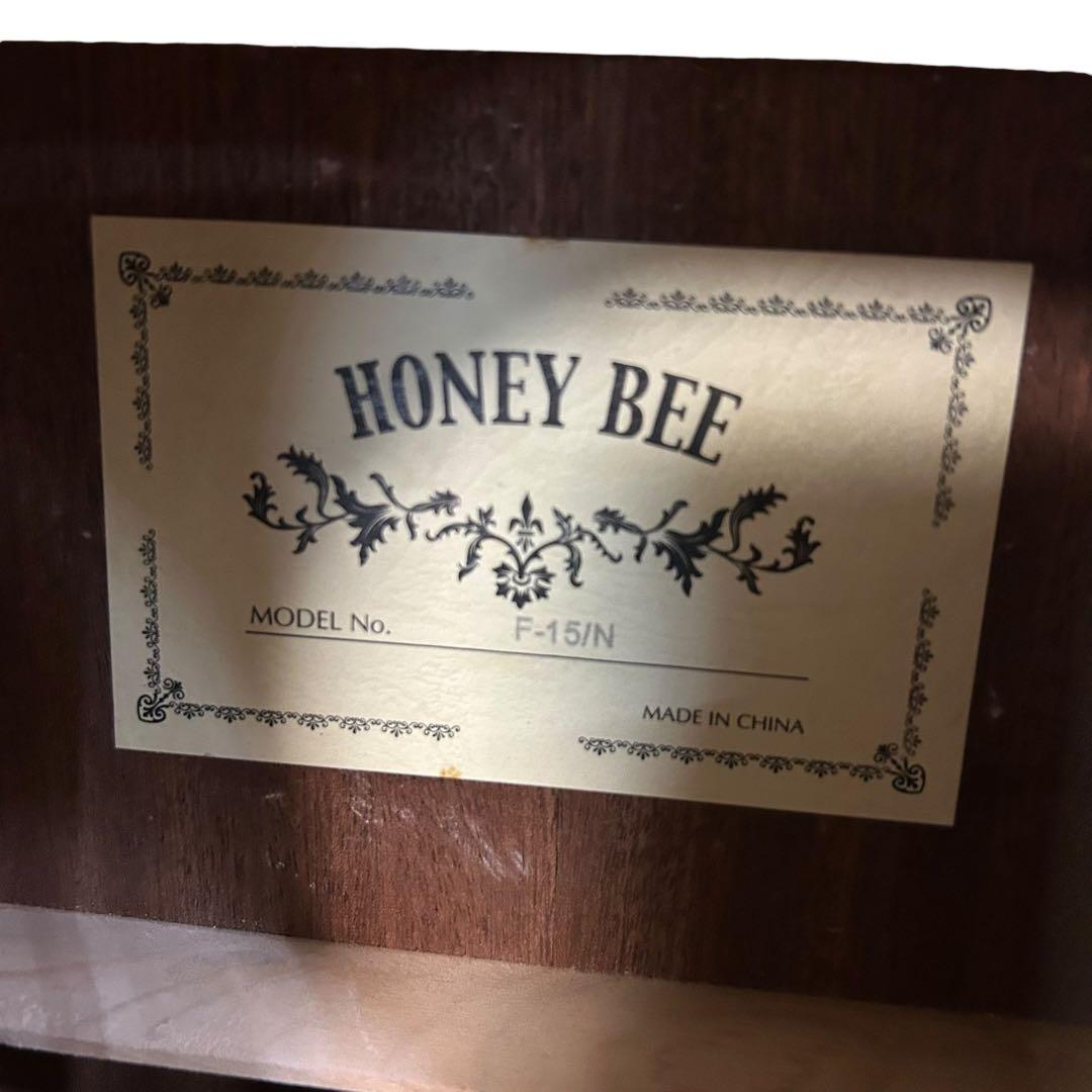 比較的きれいです‼️HONEY BEE アコースティックギター F-15N