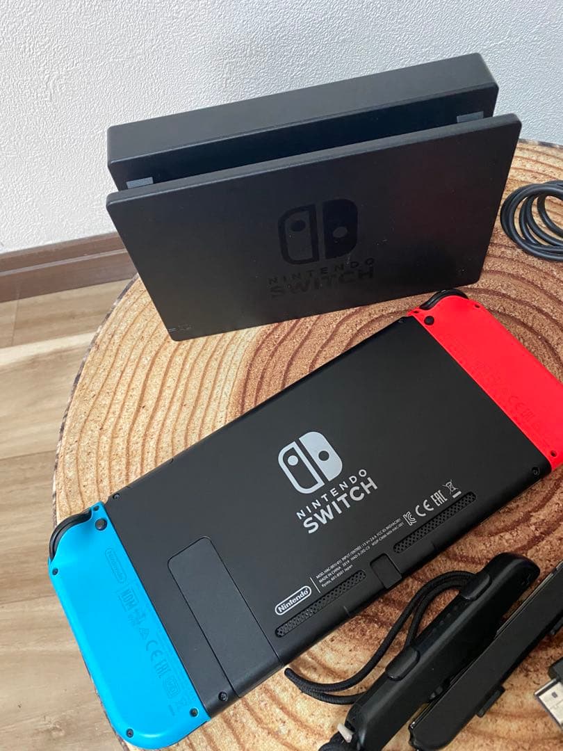 Nintendo Switch ニンテンドースイッチ本体　RED/BLU箱無し①