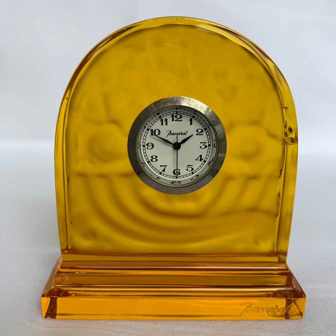 専用:バカラの置時計　動作なし　廃盤モデル