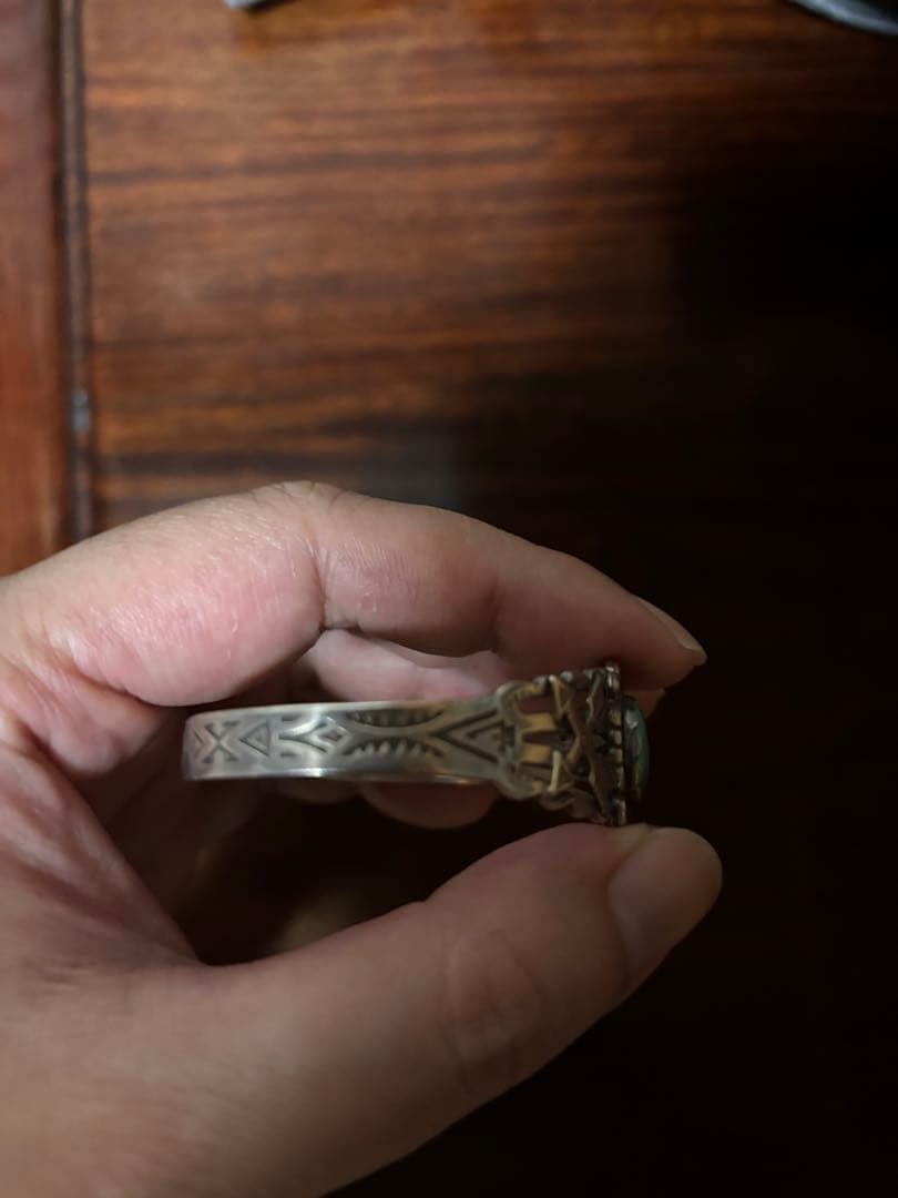 シルバー バングル　フレッドハービースタイル　ヴィンテージ　navajo