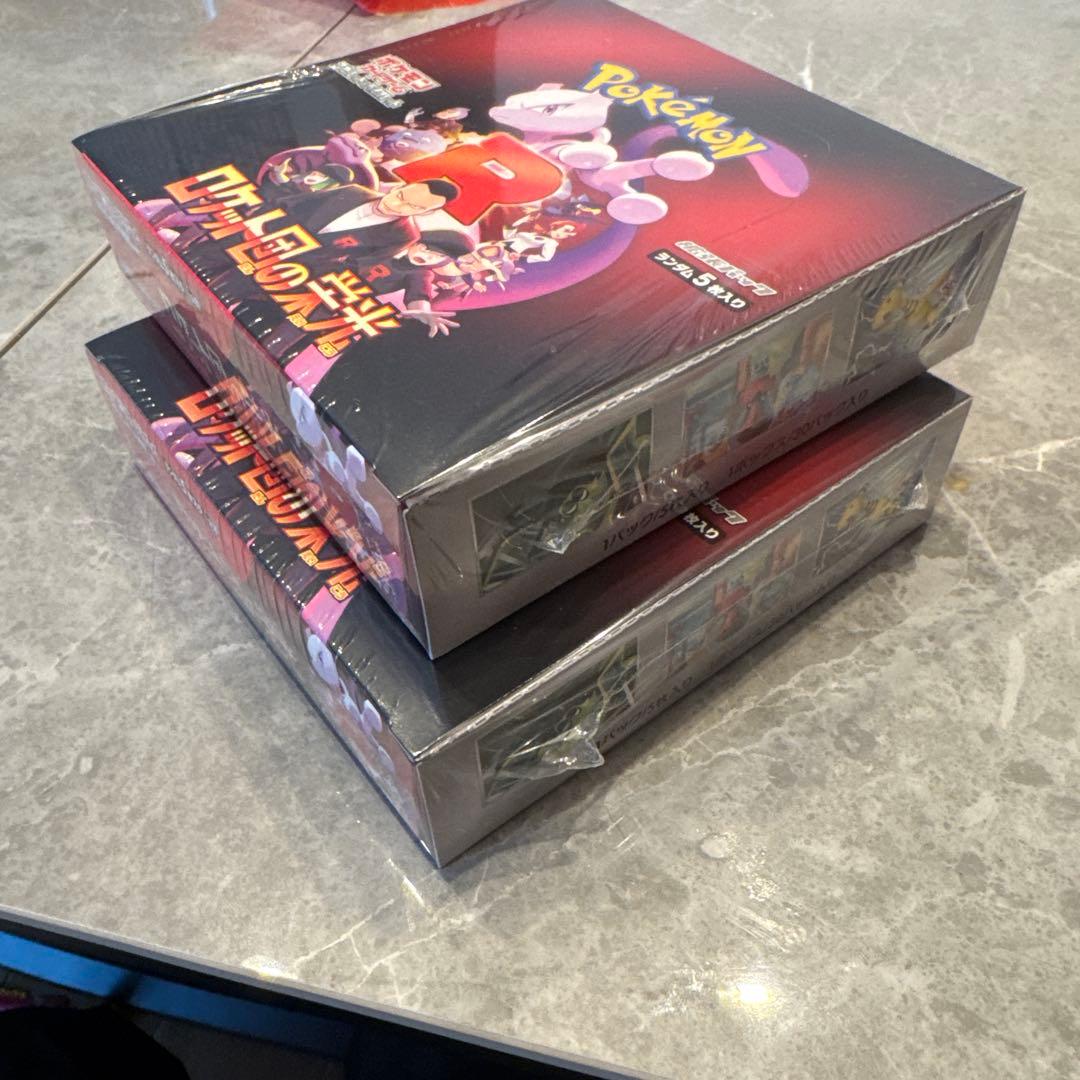 【シュリンク付き】ポケモンカード ロケット団の栄光 2box 未開封