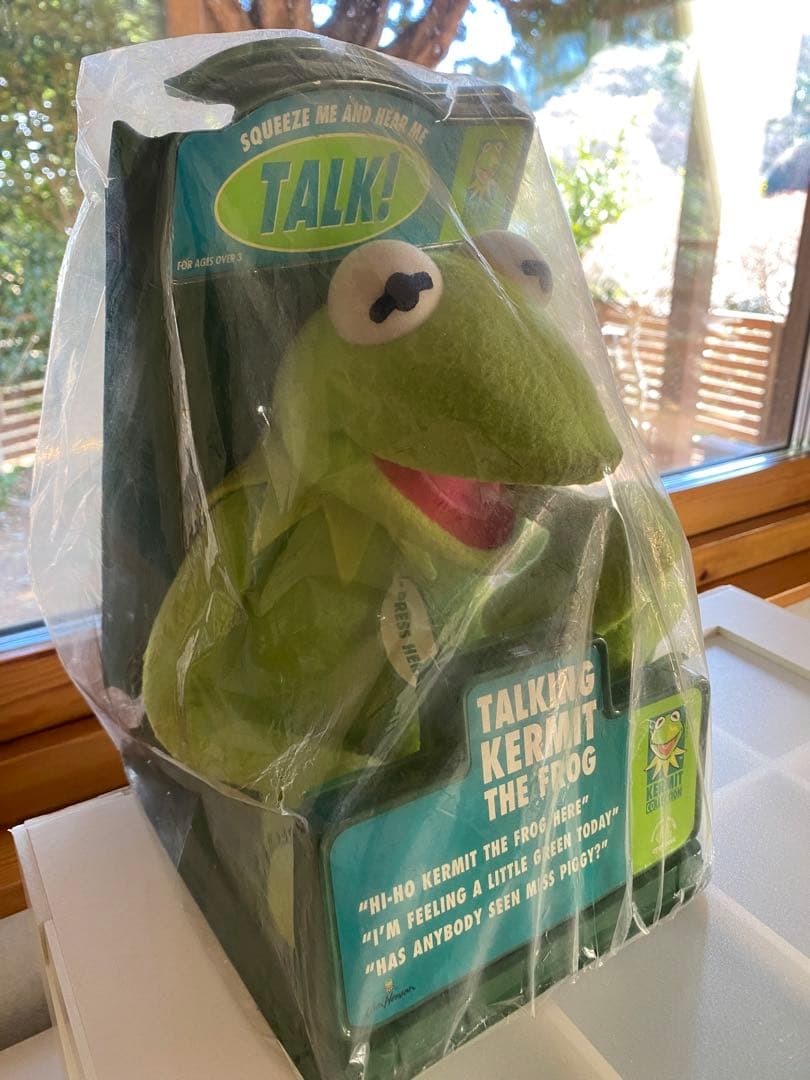 田*う様 激レア　トーキングカーミット　ビンテージ　アメトイ