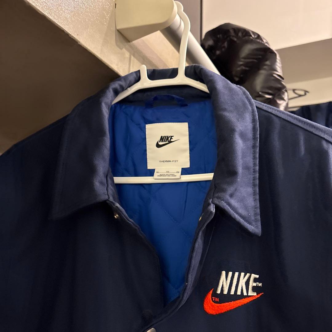 Nike ネイビー コーチジャケット