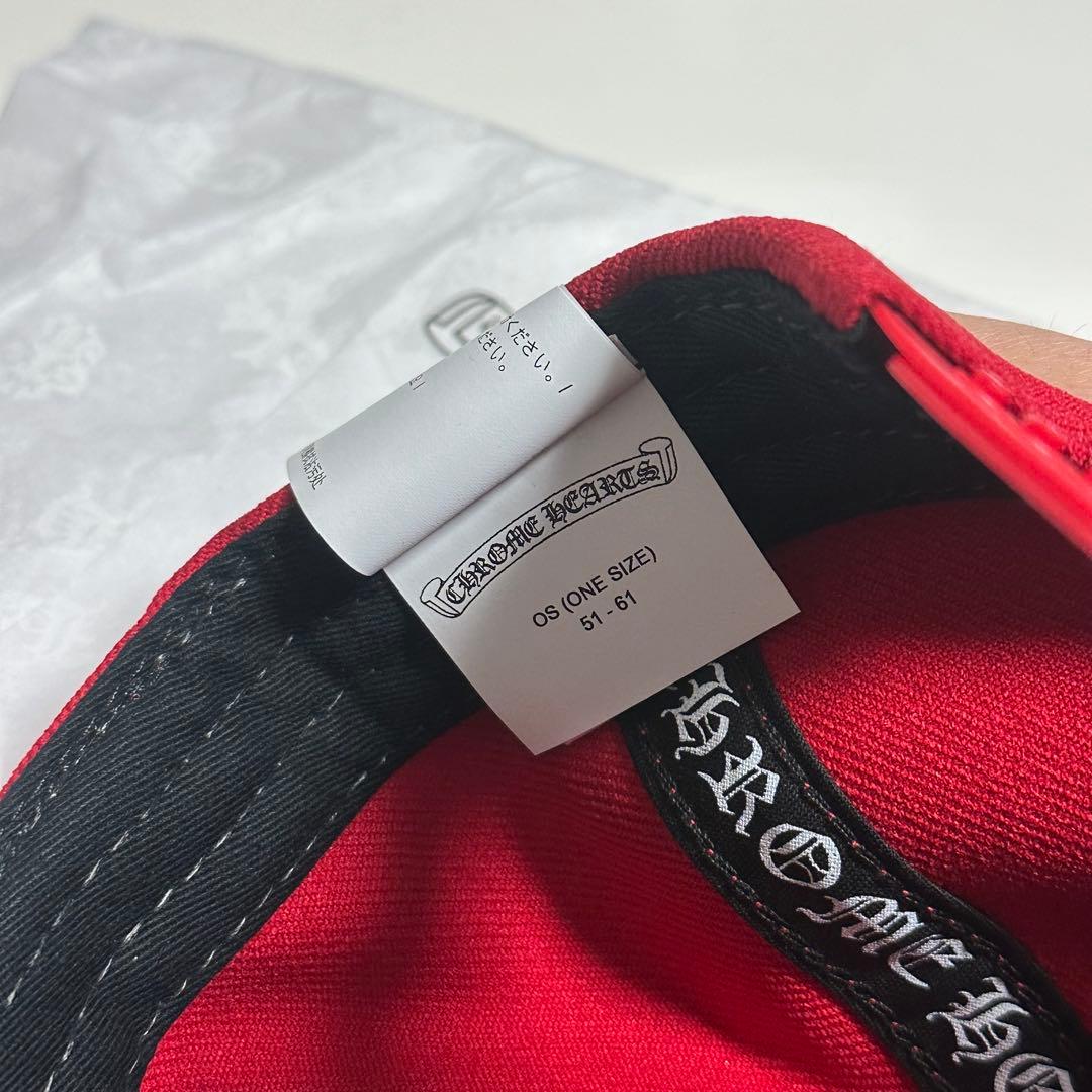 【新品未使用】chrome hearts クロムハーツ ベースボールキャップ帽子