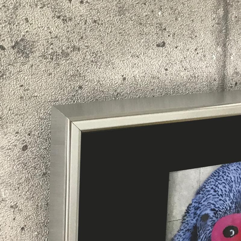 限定特殊マット額装品/バンクシー Gorilla in a Pink Mask