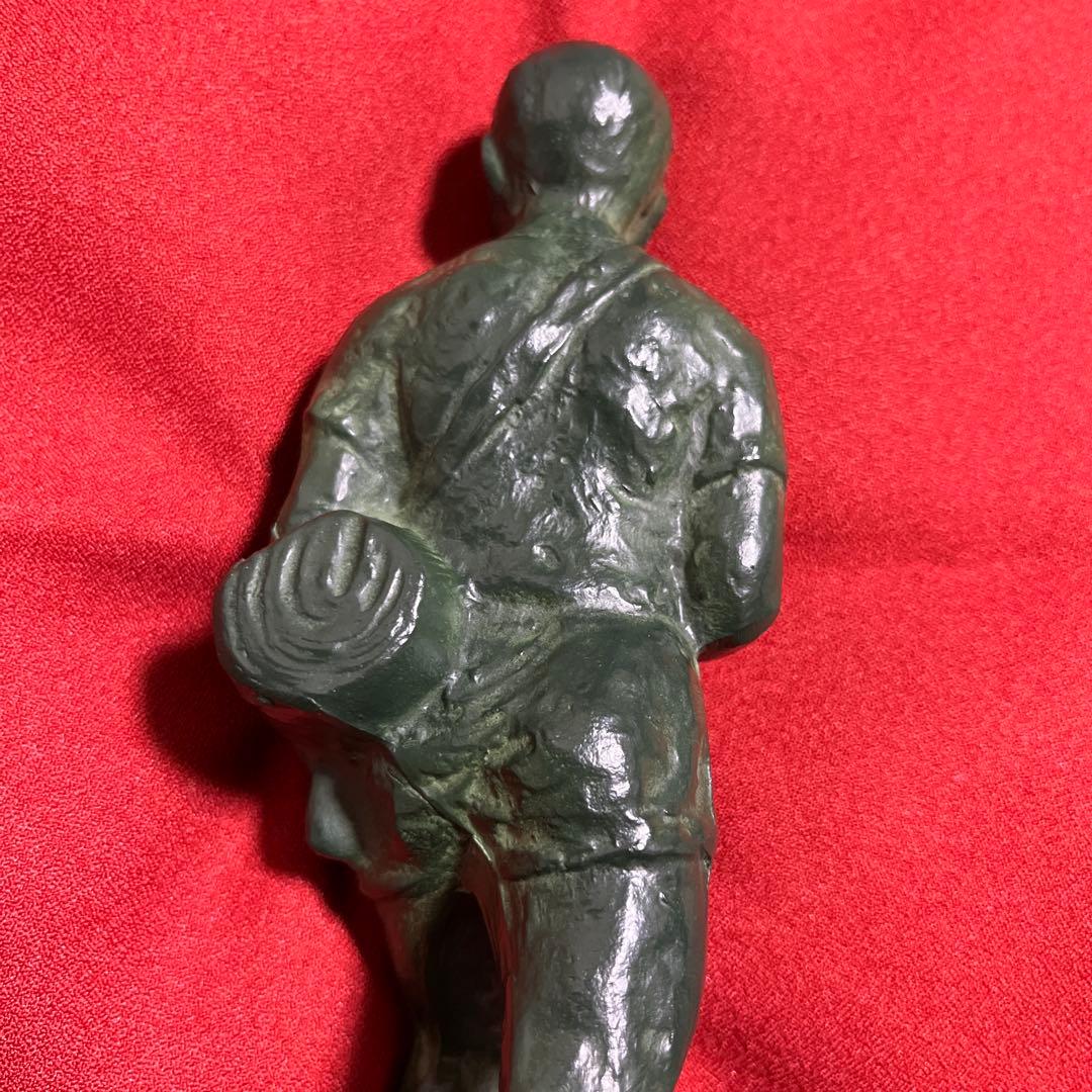 【非売品】創価学会 聖教新聞社 記念品 広布使者乃像 無冠の友 貴重品 レア