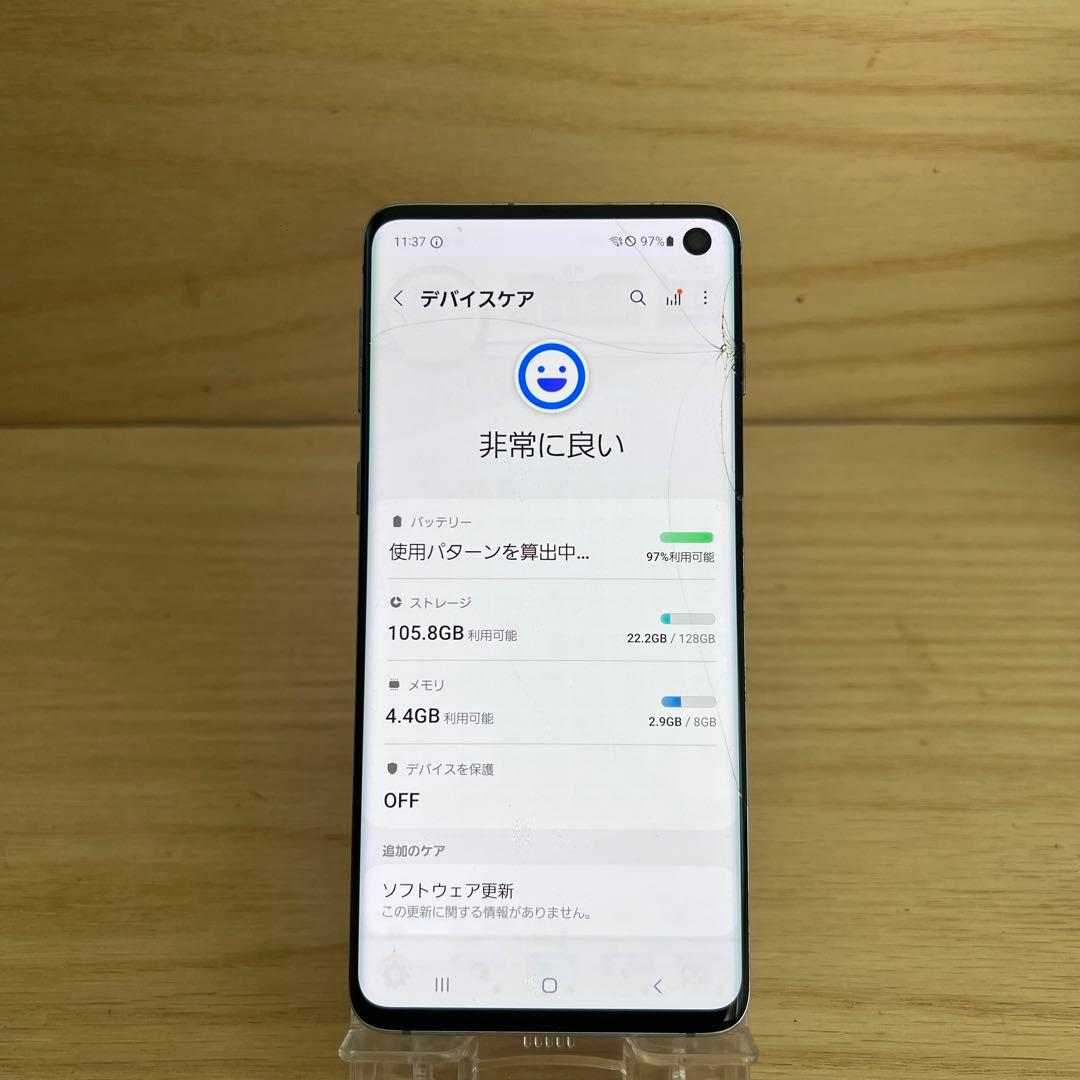 マーちゃん様SAMSUNG GALAXY S10 本体 画面割れ　L60