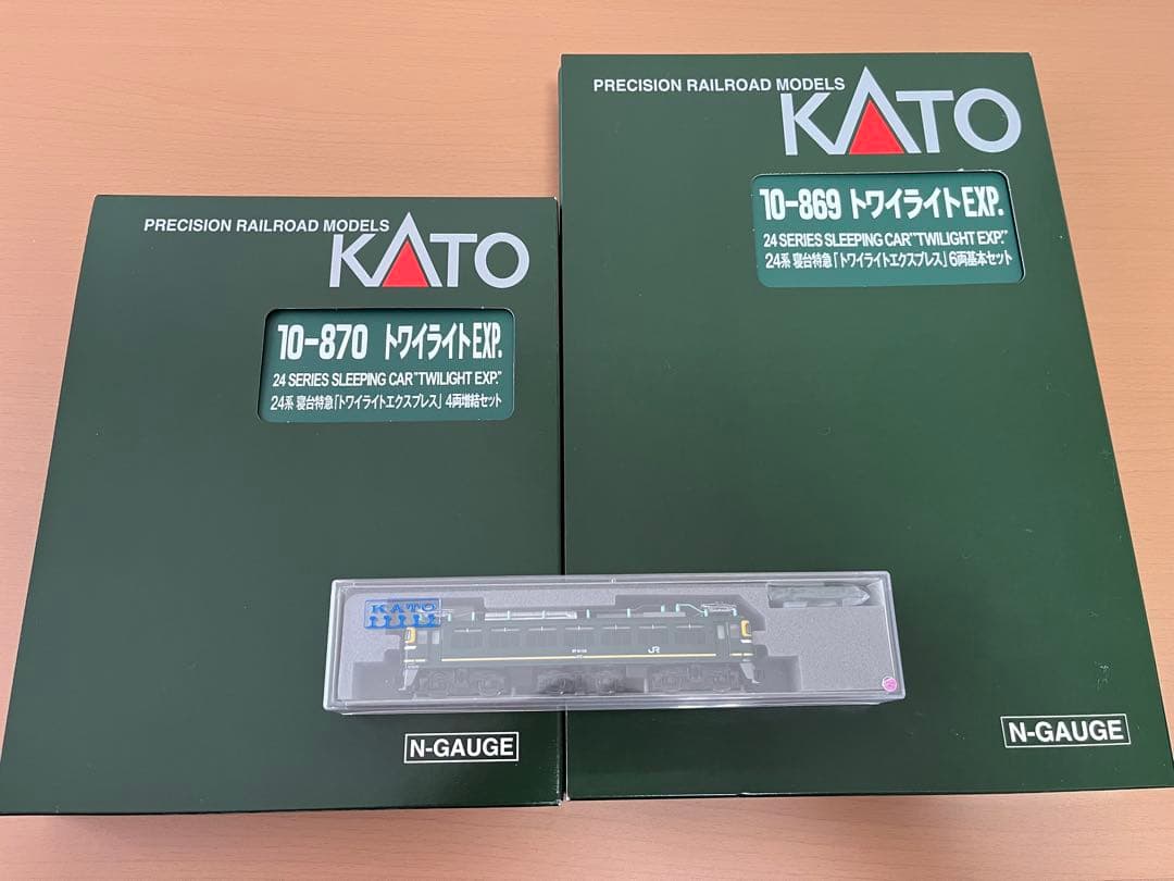 KATO トワイライトエクスプレス EF81 室内灯込み フルセット