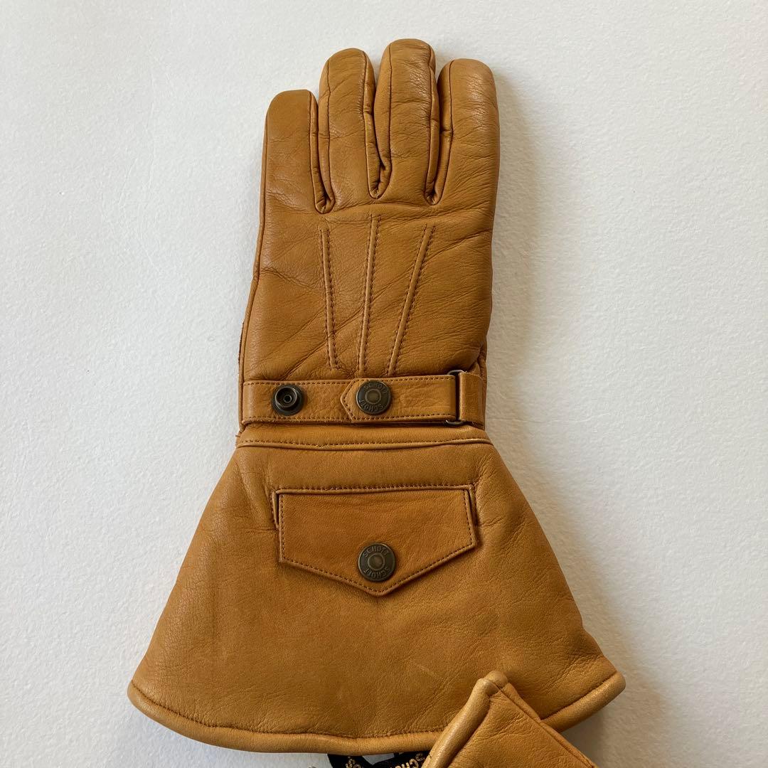 SCHOTT ショット ウィンター レザーグローブ LONG キャメル