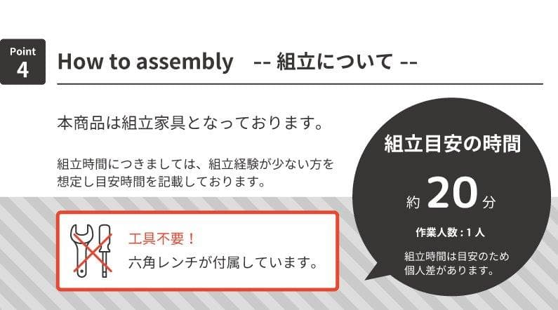 K*E様 アウトレット　アンセム 引出し付きデスク（W1000×D450×H72