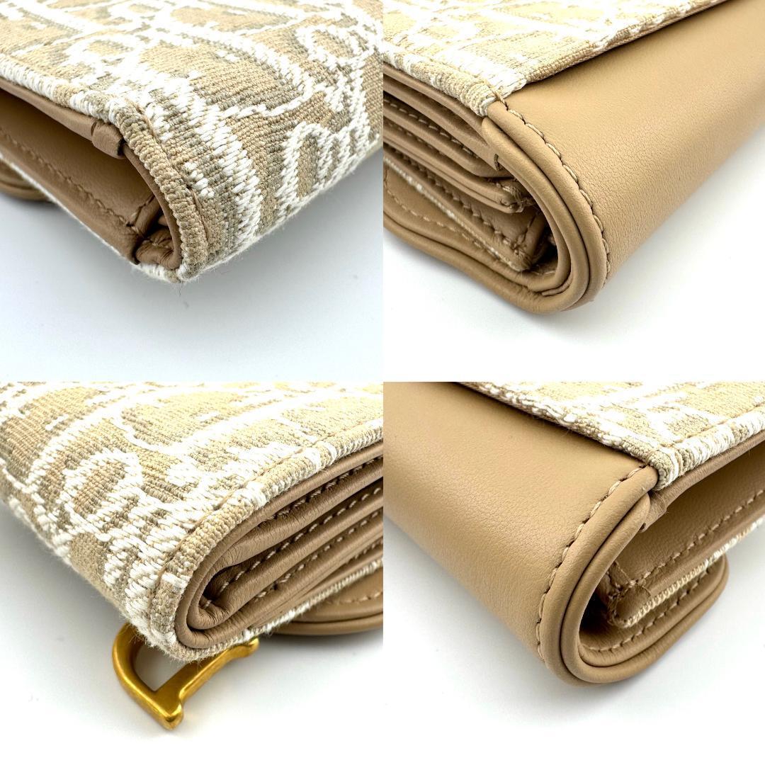 ディオール サドルロータス オブリーク ジャカード & スムースカーフスキン