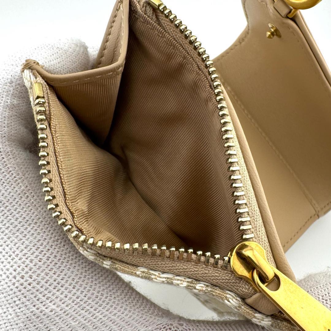 ディオール サドルロータス オブリーク ジャカード & スムースカーフスキン