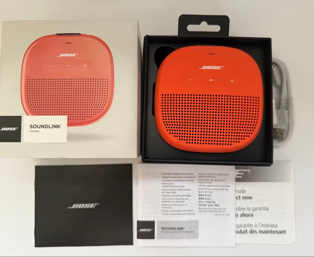 新品未使用 Bose SoundLink Micro ワイヤレススピーカー