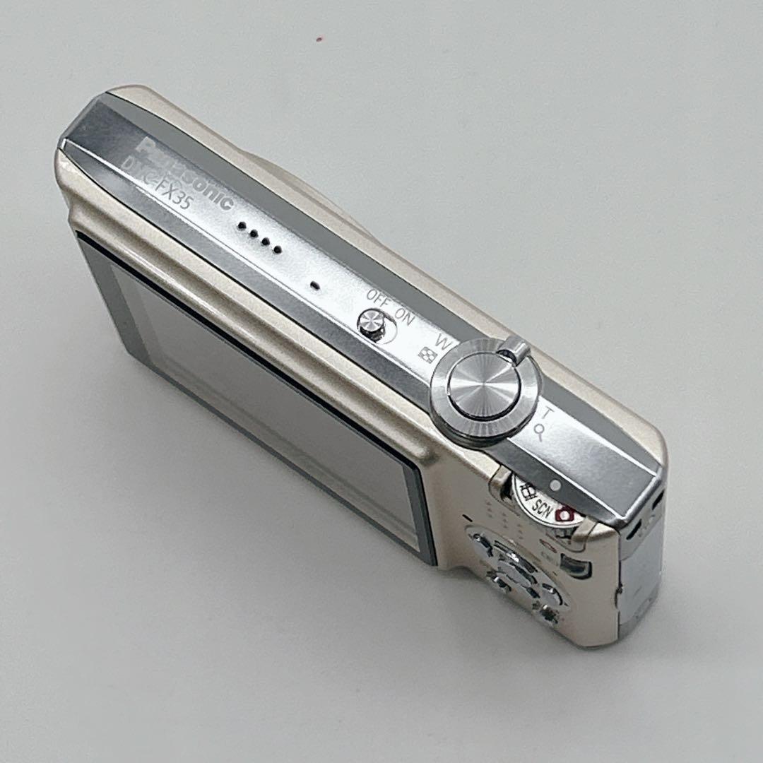 予備バッテリー付き Panasonic LUMIX DMC-FX35 ゴールド
