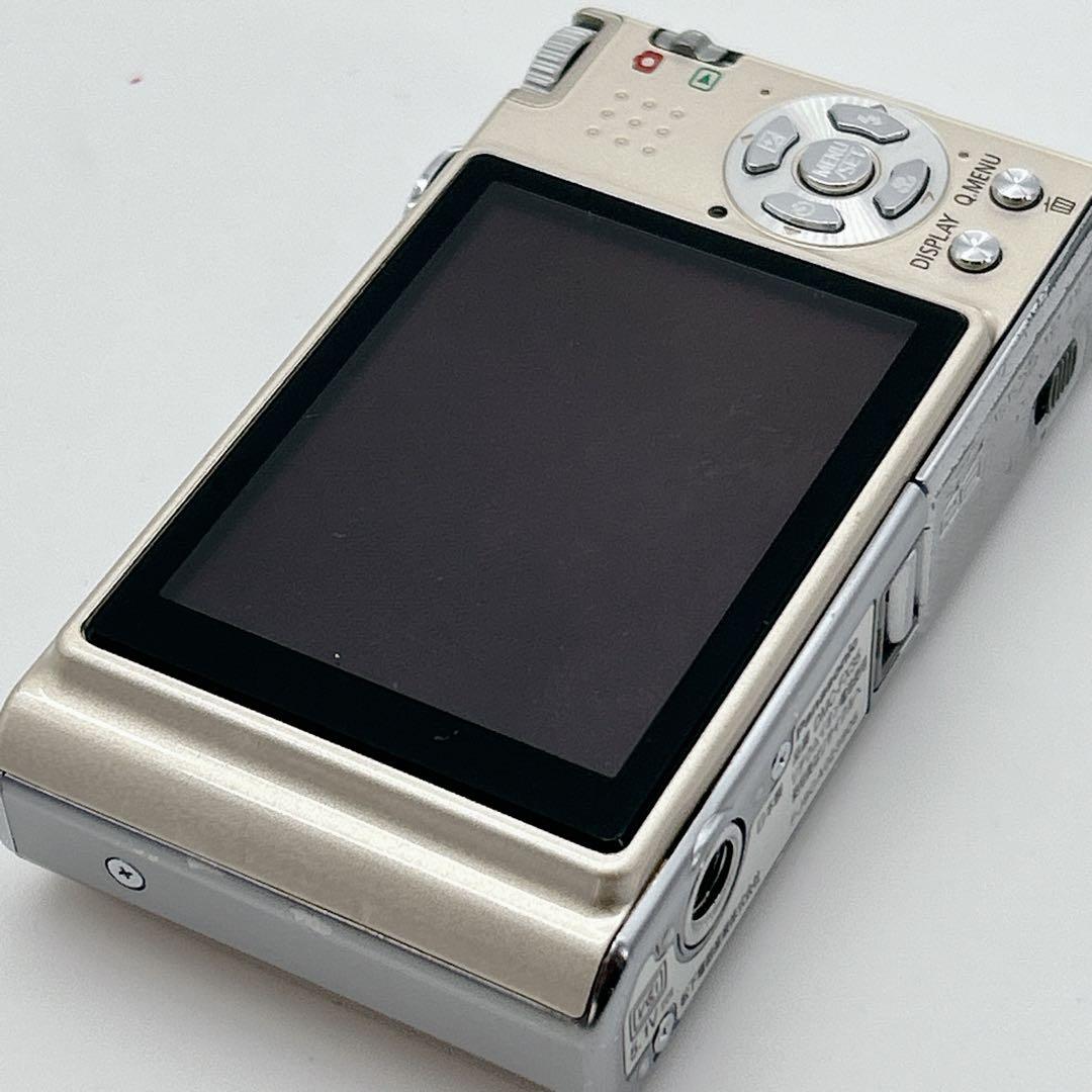 予備バッテリー付き Panasonic LUMIX DMC-FX35 ゴールド