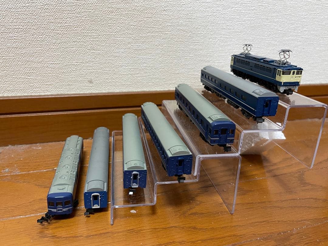 FE65型牽引ブルートレーン7両編成